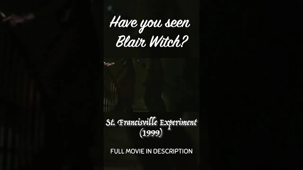 Have you seen Blair Witch?