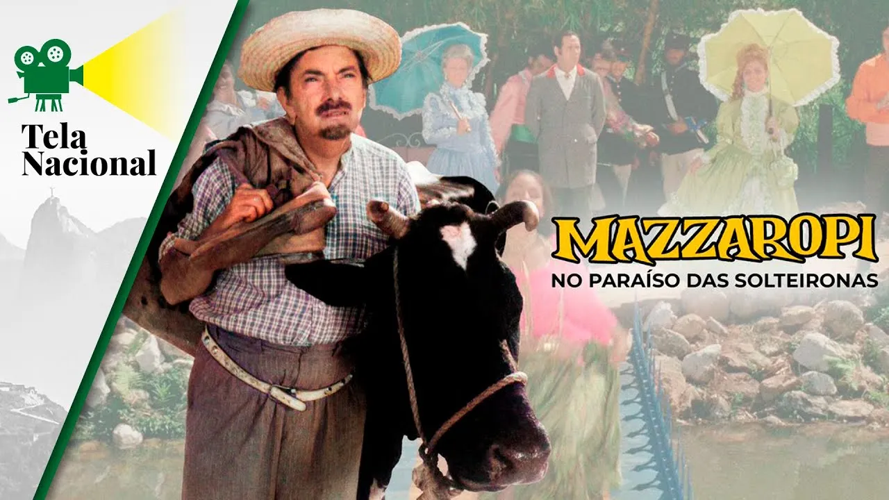 Mazzaropi - No Paraíso das Solteironas - Filme Completo - Filme de Comédia